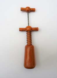 Vintage wooden Chinnock corkscrew