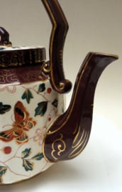 French faience Japonisme teapot 19th century