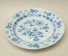 Carl Teichert Meissen Zwiebelmuster bord 25 cm