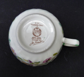 Minton Haddon Hall Green tea cup with saucer
