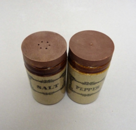 Moira stoneware salt and pepper shakers