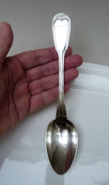 Christofle Chinon antique silver plated table spoon