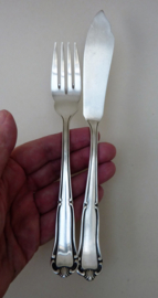 Gustav Ebel Solingen silver plated fish cutlery