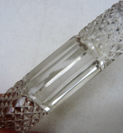 Antique crystal knife rests