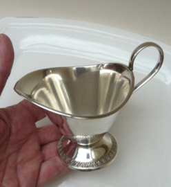 Mid Century silver plated Palmetto creamer set