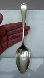 Wellner Augsburger Faden silver plated table spoon