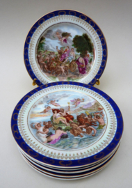 Antieke Royal Vienna stijl side plates