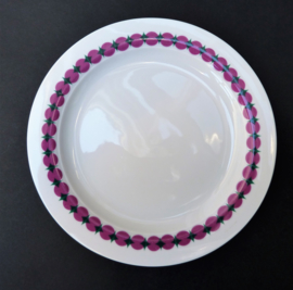 Thomas Rotunda pink green breakfast plate