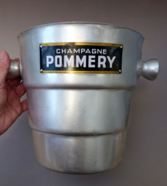 Pommery Art Deco aluminium champagne koeler