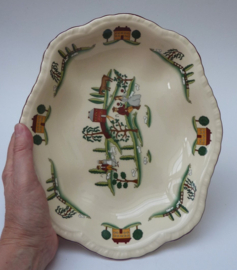 Mason's Country Lane serving dish