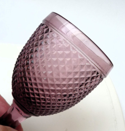 Ivima Vista Alegre wijnglas Bicos Diamond Point Purple