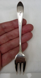 Christofle Versailles silver plated cake fork