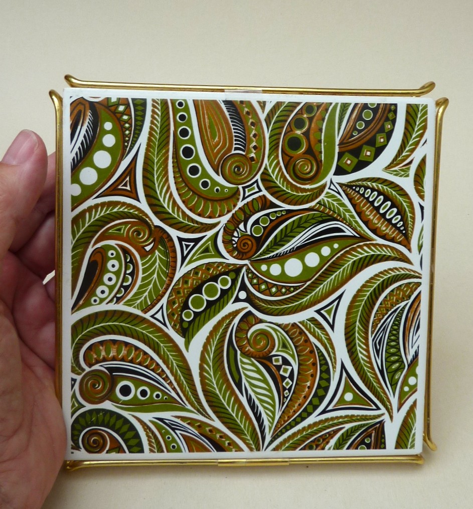 Steuler paisley tegelonderzetter