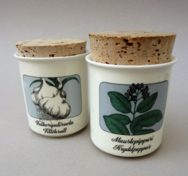 Arabia Finland Veikko Roininen kruidenpotjes set