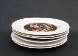 Royal Schwabap porseleinen brood en boter bordjes set