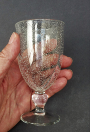 Transparant bubble glass port glasses