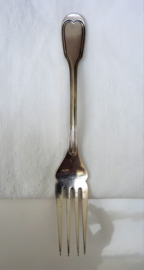 Christofle Chinon silver plated fish fork