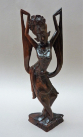 Balinese wood carved dancer
