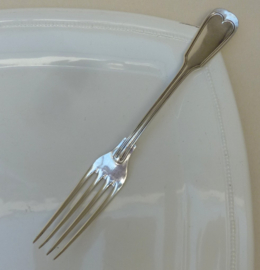 WMF Geislingen Hartfilet Augsburger Faden verzilverde dinervork