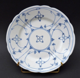 Schney Blau Saks porseleinen bord 19e eeuw