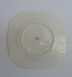 Lawleys Norfolk pottery Art Deco side plates