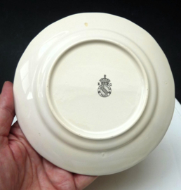 K & G Luneville Old Strasbourg faience taartbordjes side plates