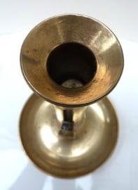 Brass ejector chamberstick 19th century