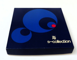 WMF S Collection verzilverde bonbon koekjes schaal jaren 50