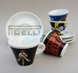 Pirelli limited edition espressokopjes