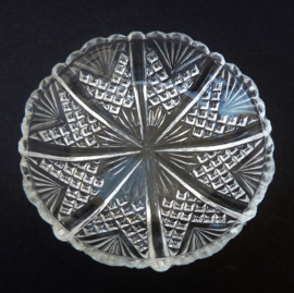 Early American Pattern Glass salt dish