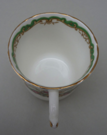 Coalport Broadway Green demitasse kopje