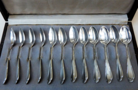 Wellner antique neo classical style silver plated teaspoons