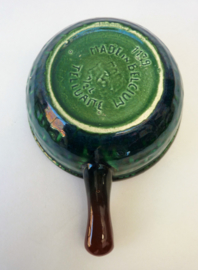 Tellurite handled mushroom tureen model 1139