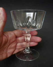 Cristal Arques Durand Versailles loodkristallen champagne coupe glas