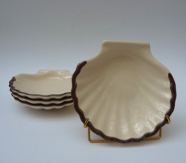 Emile Henry faience scallop dishes