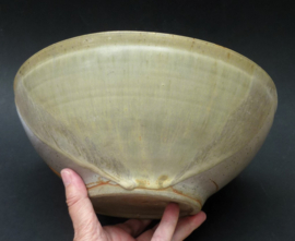 Studio Pottery Japandi stijl druipglazuur kom XL