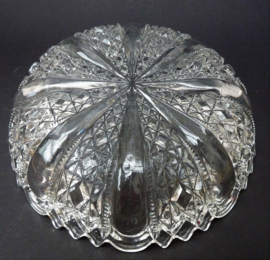 English Pressed Glass Davidson bowl registred 360167