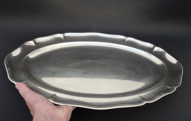 ALP Sweden large classic silver plated oval tray