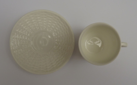 Coalport Nantucket coffee cup with saucer