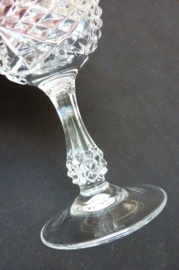 Cristal d'Arques Durand kristallen likeurglazen Palais