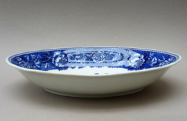 Arabia Landscape Blue deep oval serving bowl 30 cm