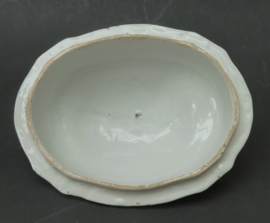 French faience soup tureen decor Strasbourg 18th century