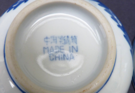 Chinese blue white porcelain Scholar bowl