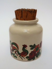 French stoneware container for olives