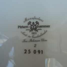 Pirkenhammer porseleinen fruitschaal op voet
