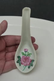Antique Chinese porcelain spoons Blossom