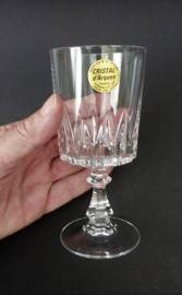 Cristal d'Arques Durand loodkristallen glassservies Louvre