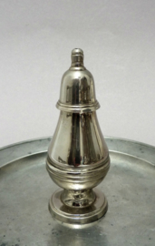 Nickel silver salt or pepper shaker