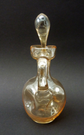 Fritz Heckert lustre glass liqueur decanter