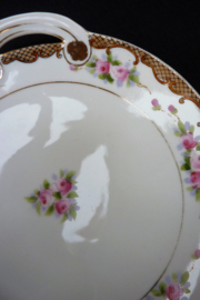 Japanese Early Showa porcelain pastry plate